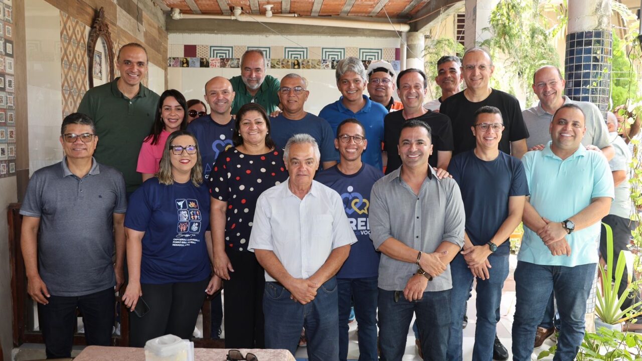 Café da manhã político do vereador Jô do Sobrado reúne André Moura, e prefeito Samuel Carvalho em Nossa Senhora do Socorro