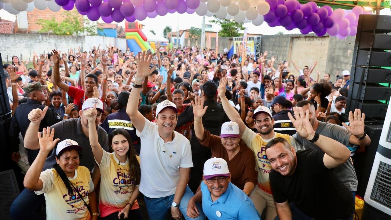 FelizCidade 2025 leva alegria e esperança ao bairro Santa Maria