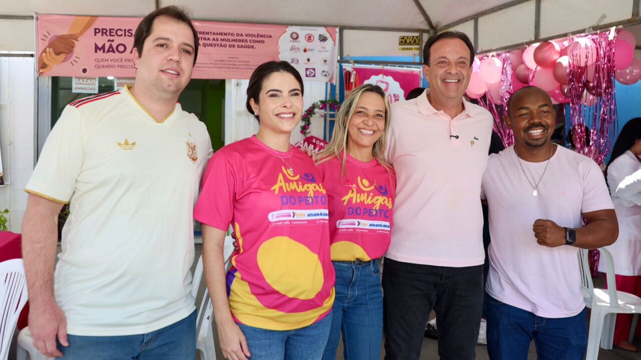 André Moura participa de mais uma edição do projeto Amigas do Peito em Aracaju