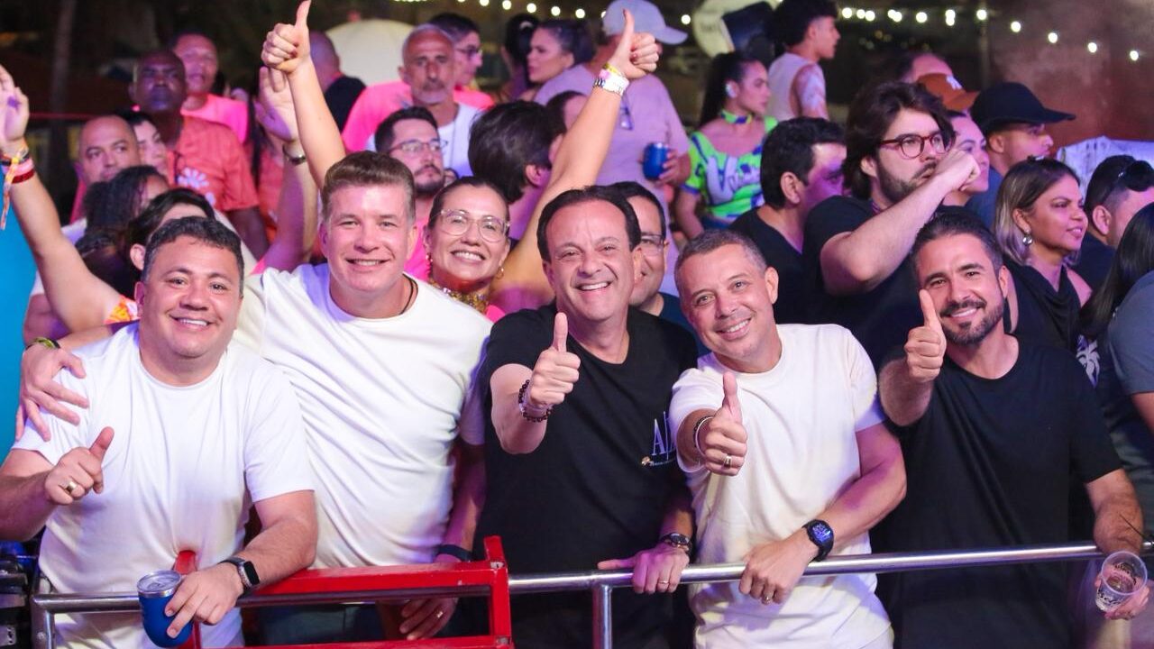 André Moura acompanha os três dias do Pré-Caju ao lado de Lara e de aliados políticos