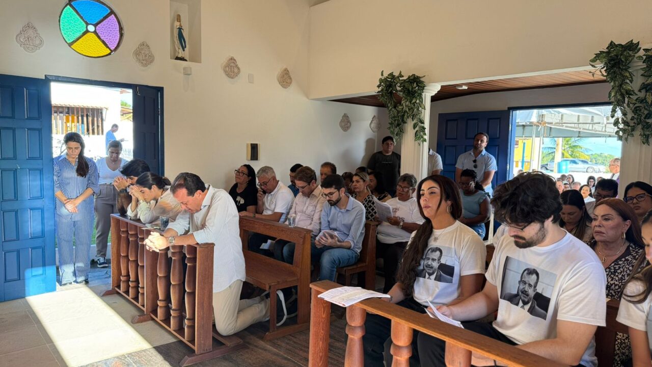 Reinaldo Moura é lembrado com emoção em missa celebrada pela família em Pirambu