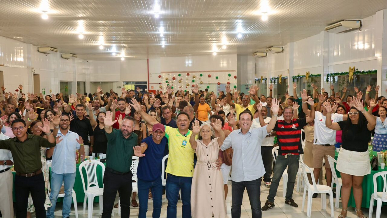 André prestigia confraternização da Fundação Renascer; Capitão Samuel destaca avanços para servidores da instituição