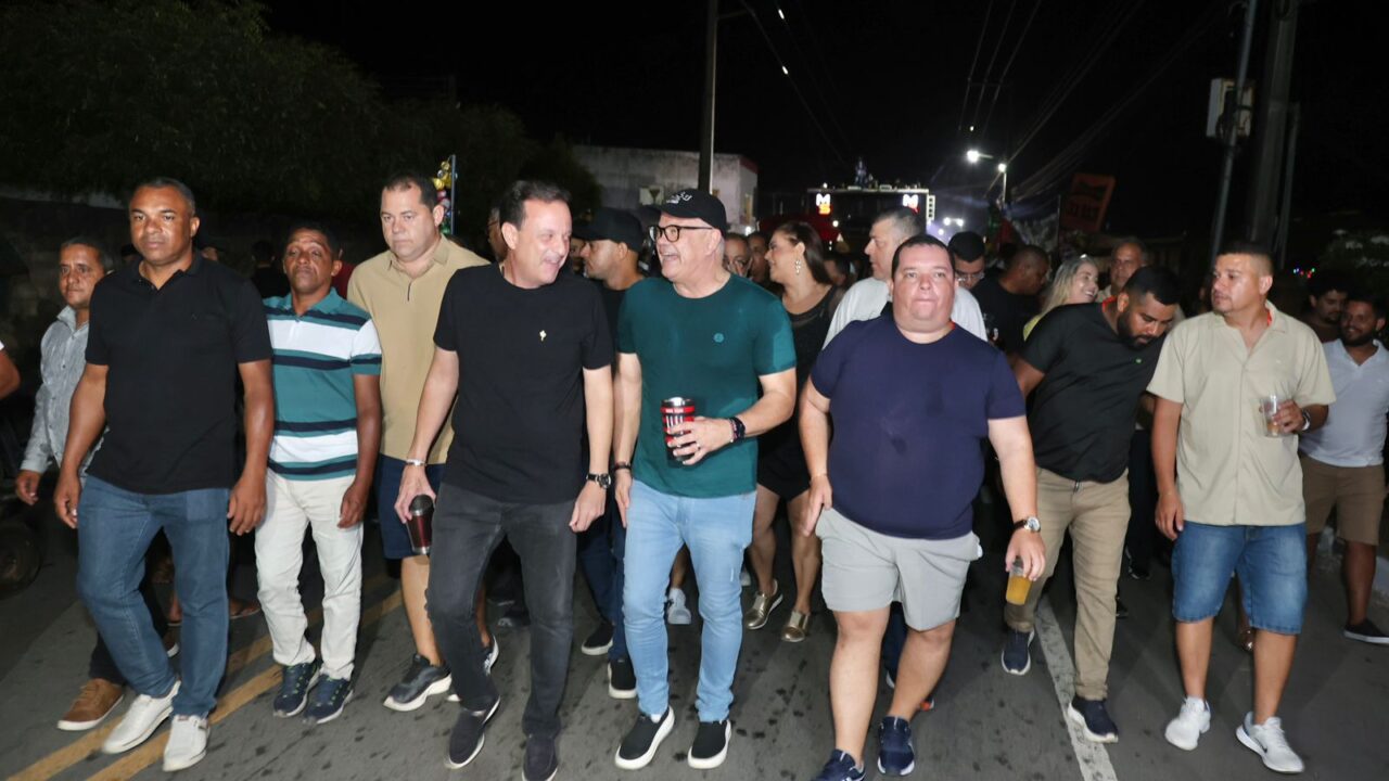 André Moura prestigia Micareta de Arauá a convite do prefeito Dr. Fábio