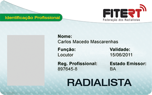 Lei oficializa Carteira de Radialista como identidade nacional; André Moura foi o autor da proposta original