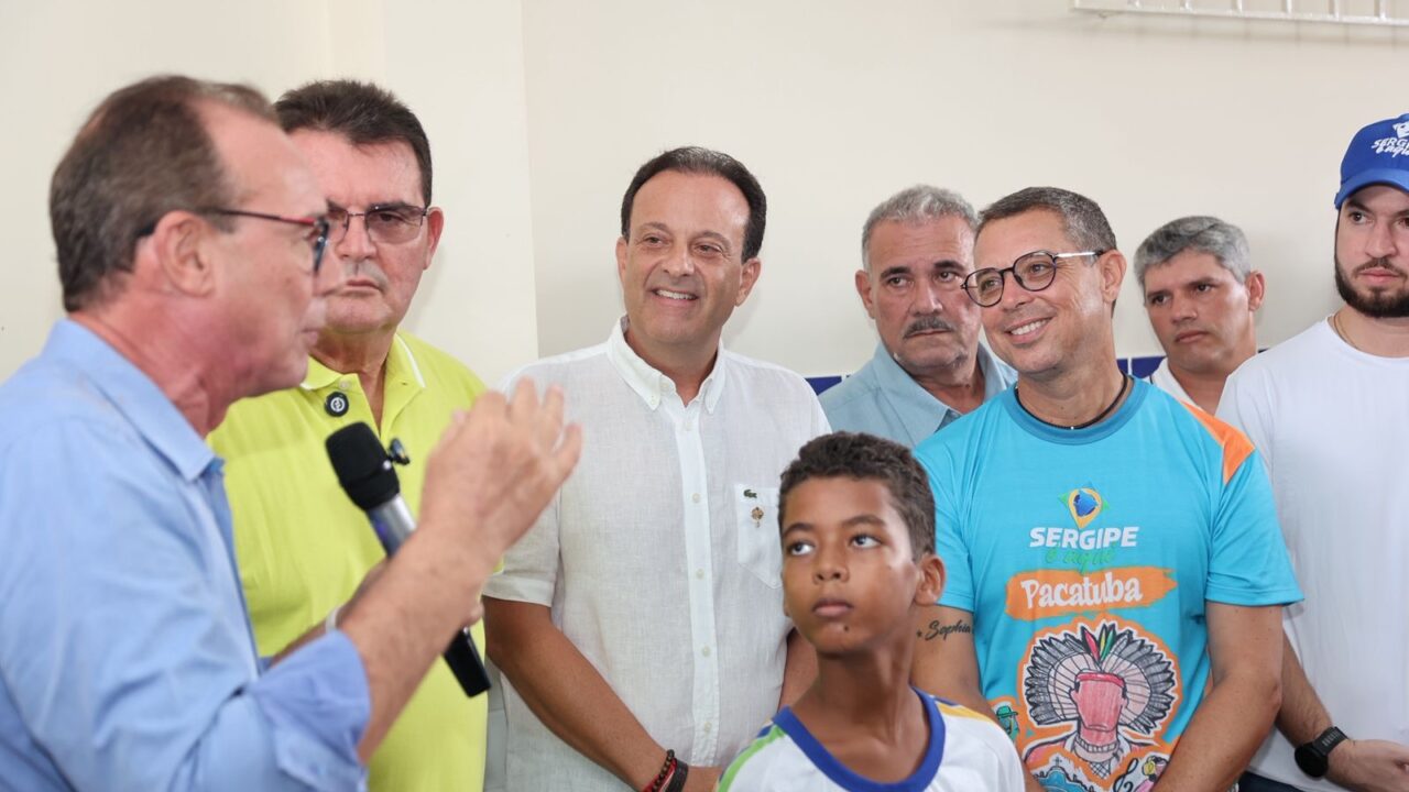 André Moura acompanha governador na entrega de Centro de Excelência em Propriá