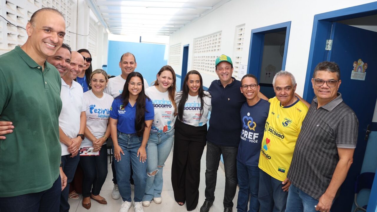 Em Socorro, André Moura cumpre agenda de diálogo político e prestigia programa social itinerante