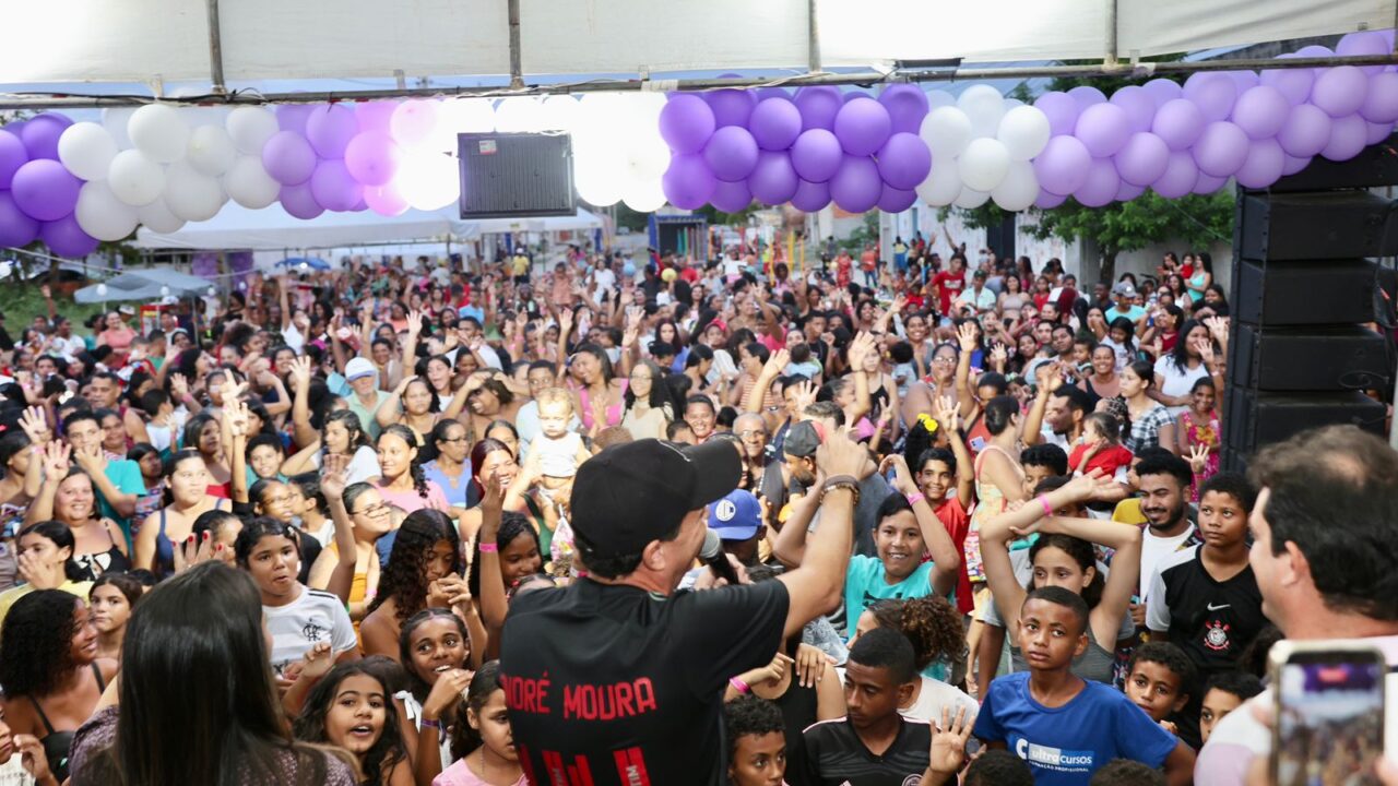 André e Yandra Moura levam alegria ao Marcelo Deda com o “FelizCidade de Férias”
