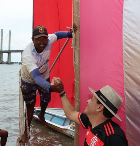 Corrida de Barco Natal do Pescador, na Orlinha do Bairro Industrial, tem presença de André Moura 