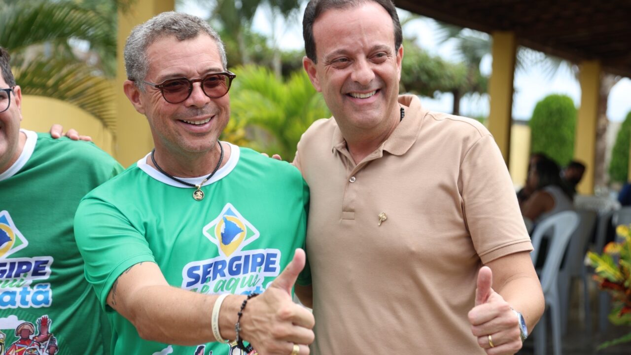 Ao lado de Fábio Mitidieri, André Moura participa da 70ª edição do Sergipe é Aqui em Japoatã