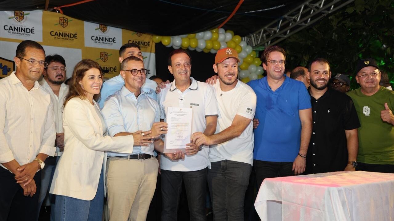 “Vamos trabalhar ainda mais por Sergipe”, destaca André Moura durante agenda ao lado de Fábio Mitidieri em Canindé