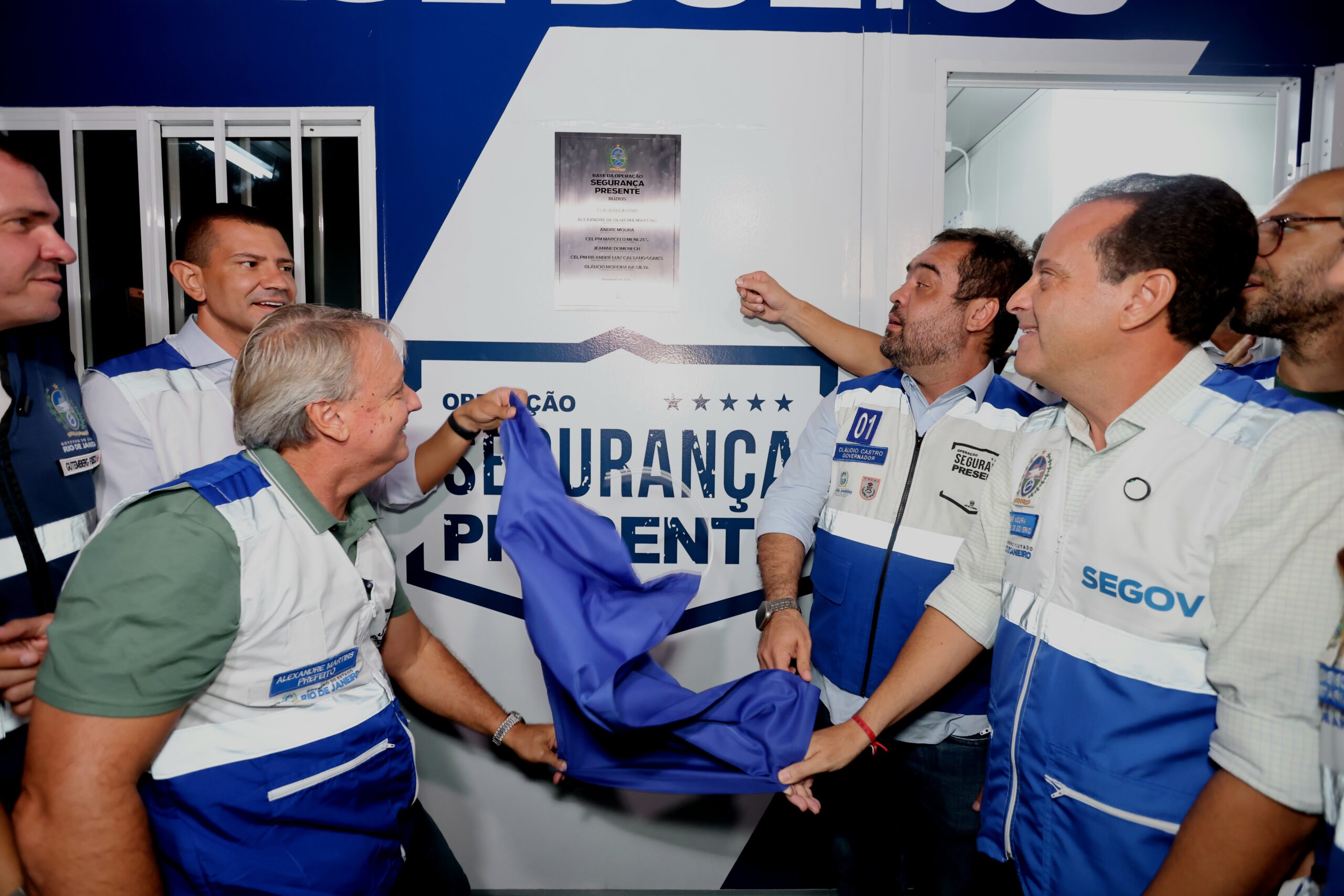 Búzios ganha base do Segurança Presente e anúncio de obras na Ferradura