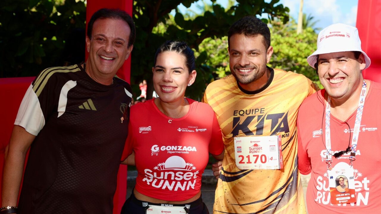 André Moura prestigia largada da 1ª Gonzaga Sunset Run