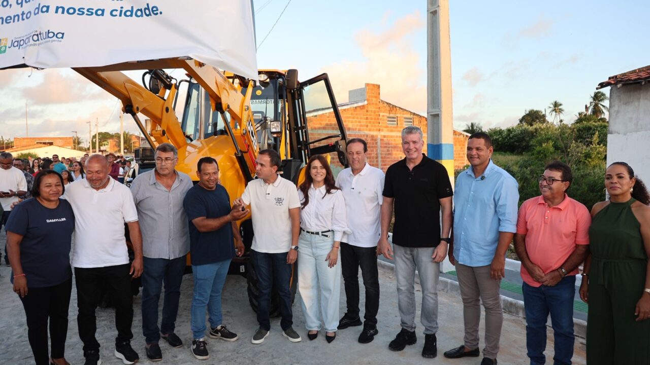 André participa de inaugurações e entrega de equipamentos em Japaratuba
